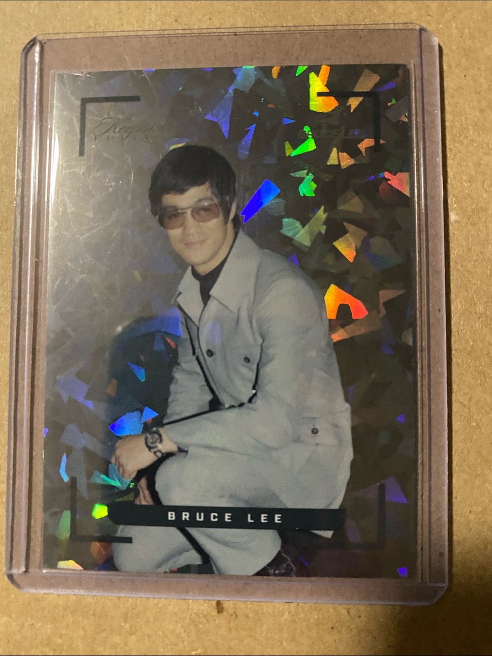 Bruce Lee Collectible Card - Silver Holographic